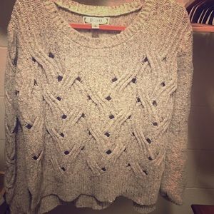 Knit sweater